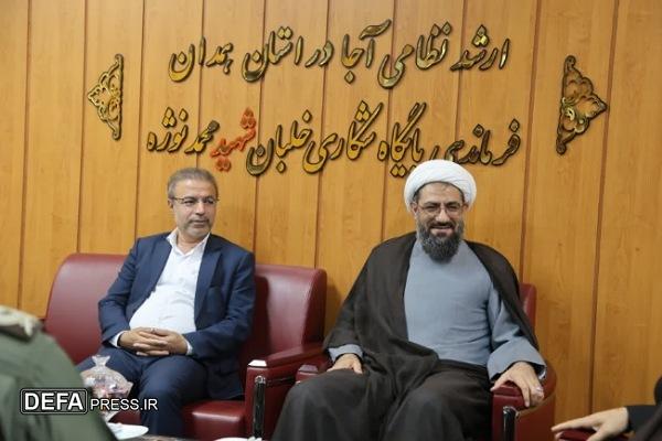 تجلیل نماینده ولی فقیه در استان همدان از نیروهای مسلح + تصاویر