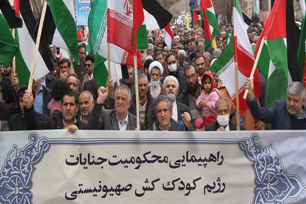 راهپیمایی «جمعه‌های خشم و نصر» در سراسر کشور برگزار شد