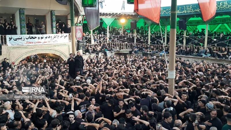 آیین عزاداری «یاعباس، یاعباس» در شاهرود +فیلم