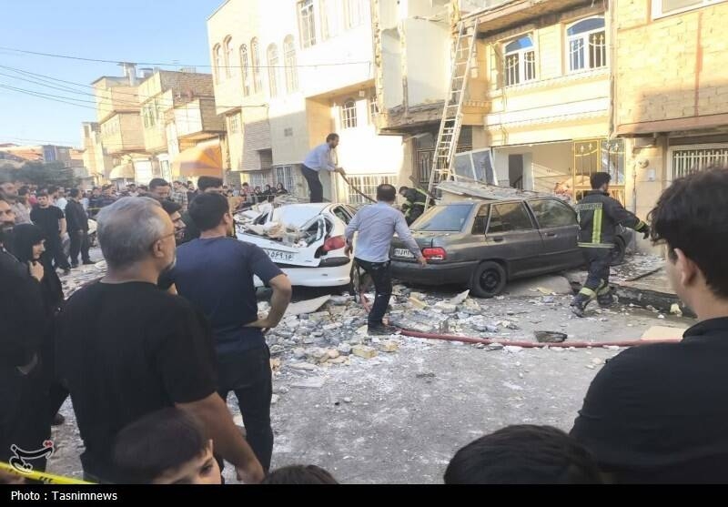 افزایش مصدومان حادثه انفجار منزل مسکونی در قم به ۵ نفر