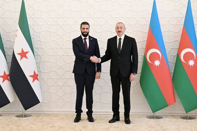 الجولانی: سوریه خواهان همکاری با آذربایجان است