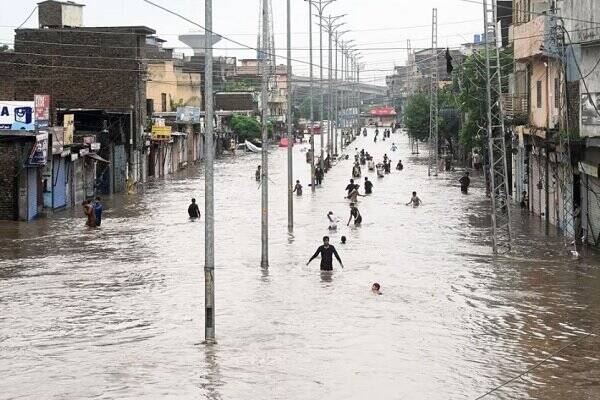 تعداد کشته‌ها و زخمی‌های باران‌های موسمی در پاکستان