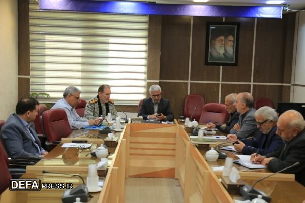 جلسه هماهنگی و هم اندیشی آیین سراسری تجلیل و تکریم از پیشکسوتان دفاع مقدس برگزار شد