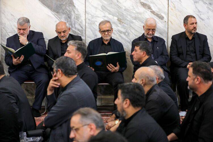 حضور رئیس جمهور در مراسم بزرگداشت سرلشکر کاظمی