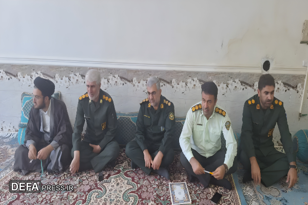 دیدار مدیرکل حفظ آثار دفاع مقدس و مقاومت کهگیلویه و بویراحمد با پیشکسوت دفاع مقدس در دهدشت