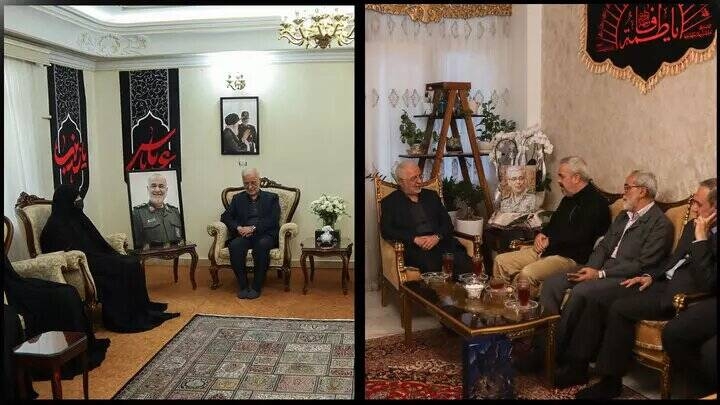 دیدار وزیر کشور با خانواده‌های شهیدان سلامی و باقری+ عکس