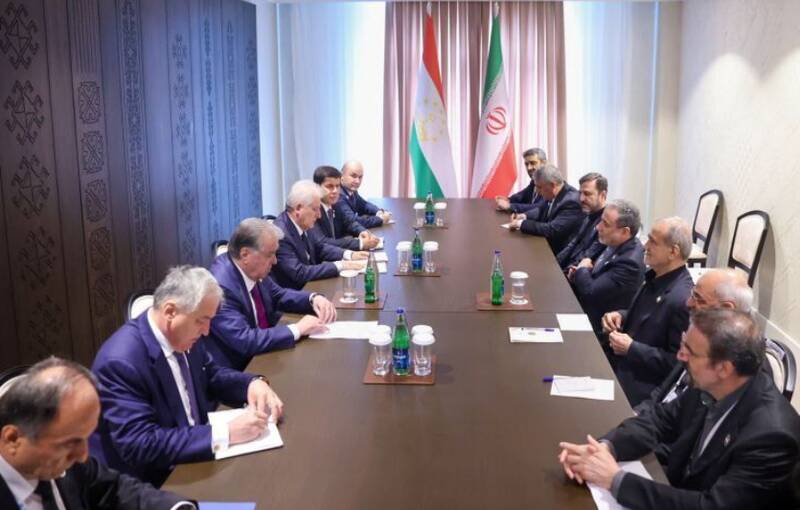 روسای جمهور ایران و تاجیکستان دیدار کردند