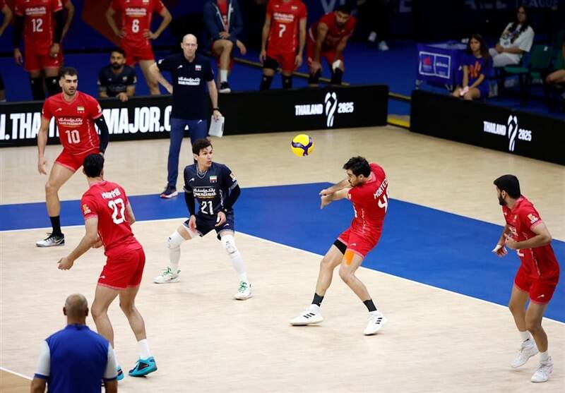 شکست تیم ملی والیبال ایران مقابل لهستان در دیداری دوستانه