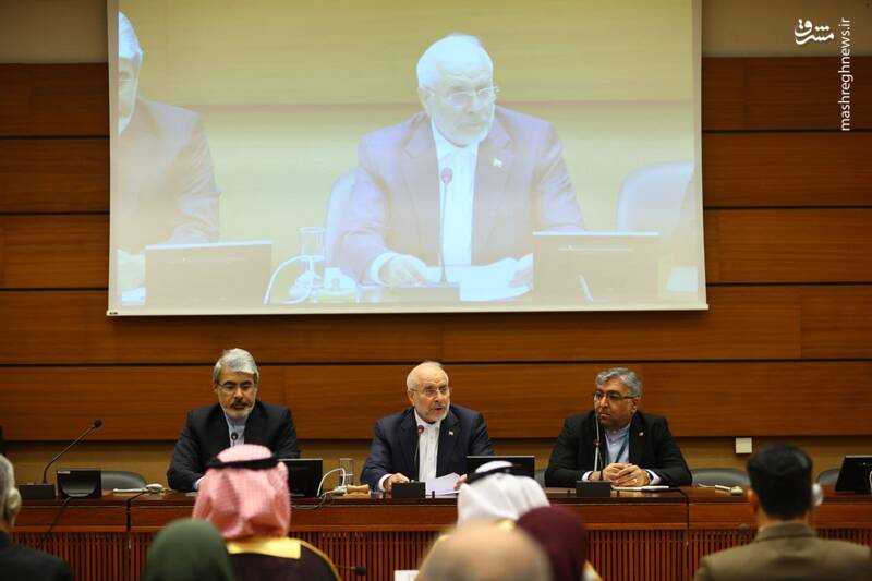 عکس/ حضور قالیباف در ششمین کنفرانس رؤسای مجالس جهان در ژنو