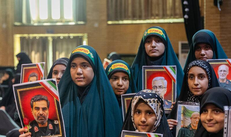 عکس/ مراسم بزرگداشت شهیدان ربانی و محرابی