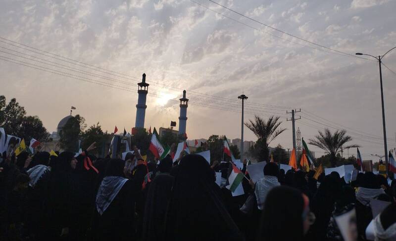 فیلم/ اجتماع زینبیون در شهر بندرعباس