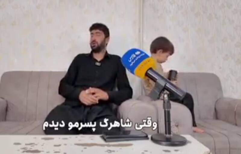 فیلم/ روایت احساسی پدر از لحظه اصابت ترکش به شاهرگ پسرش