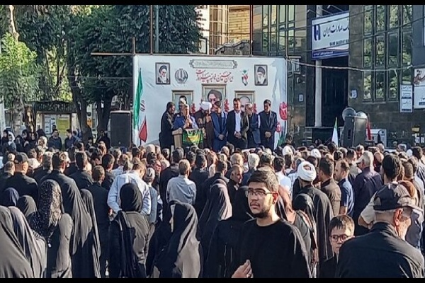 پیکر شهید "علی کرمی" در قروه کردستان تشییع شد