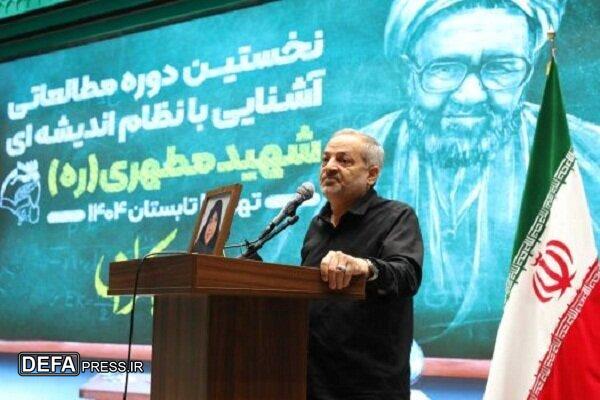 کاظمی: توسعه و بسط اندیشه‌های مطهری در میان معلمان عمومی‌سازی شود