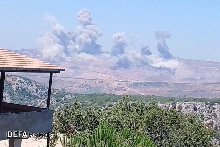 حملات پهپادی رژیم صهیونیستی به مناطقی از لبنان