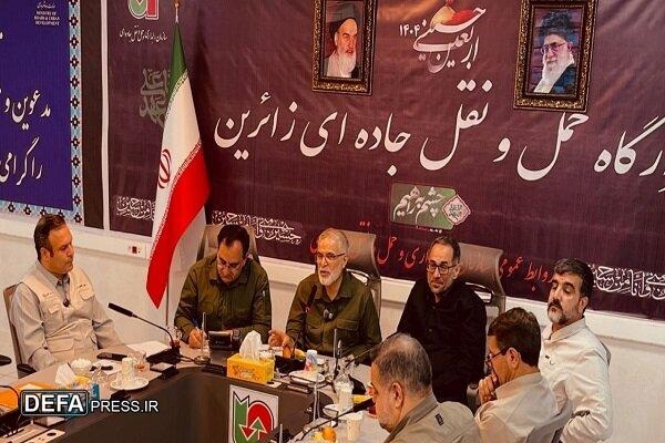 استقرار دو هزار و ۱۷۰ دستگاه اتوبوس، مینی‌بوس، ون و تاکسی در ۶ مرز کشور