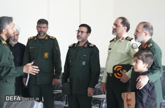 افتتاح کارگاه آموزشی مهارتی شهید شاکری در سپاه قم