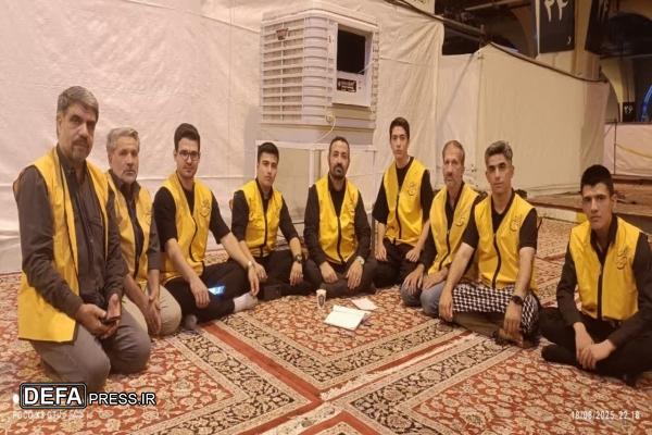 خدمترسانی بسیجیان پایگاه مقاومت ارتش قزوین به زائران امام رضا(ع) در دهه آخر صفر