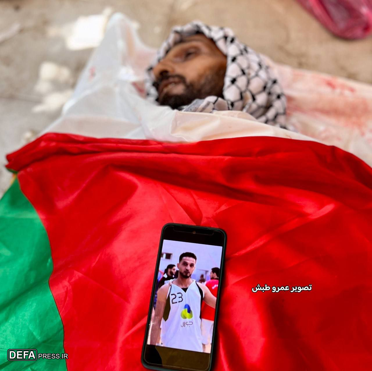 شهادت بسکتبالیست معروف فلسطینی ملقب به «زلزله»