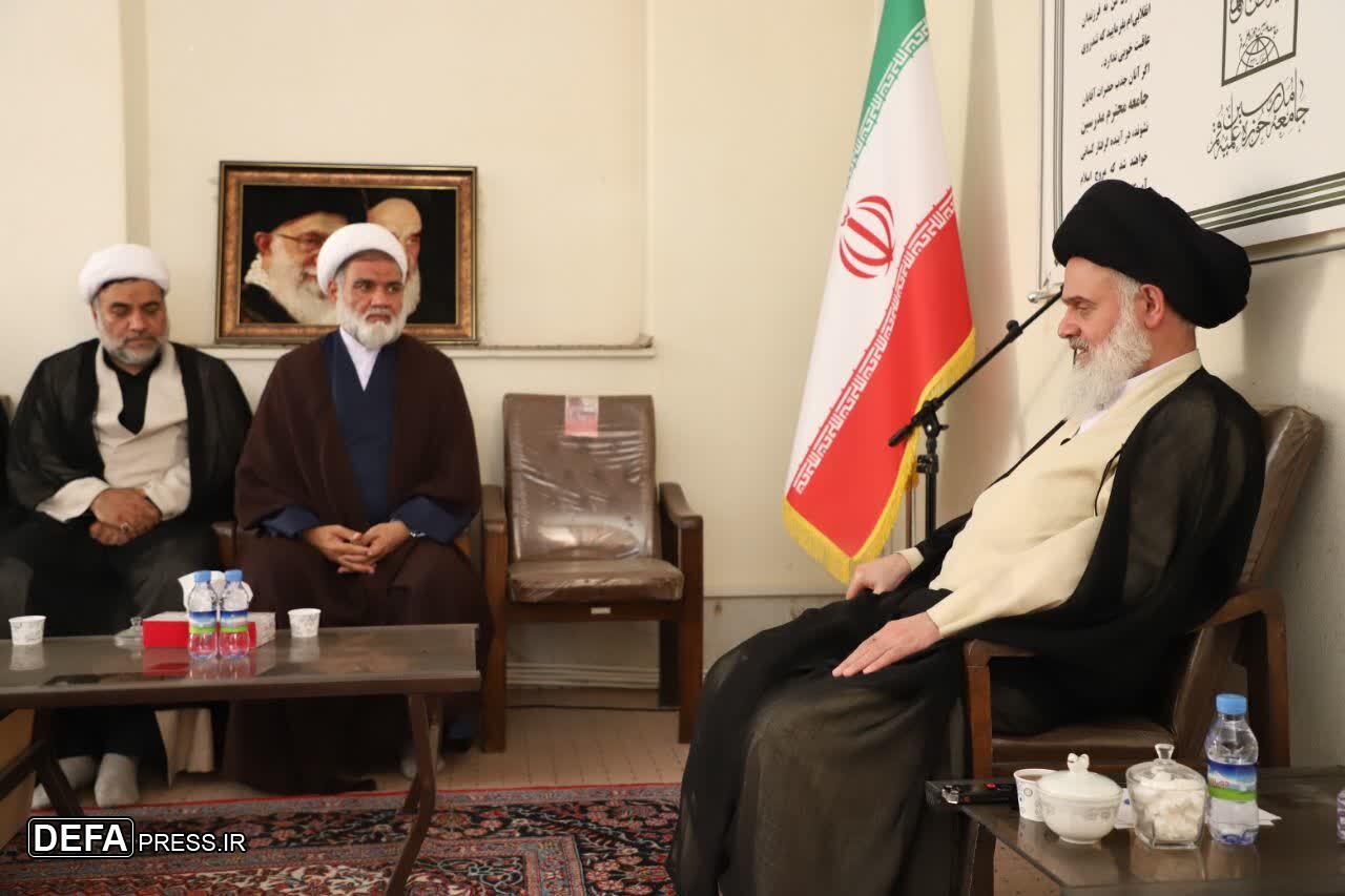 آیت الله حسینی بوشهری: تیپ ۸۳ امام جعفر صادق (ع) گنجینهای ارزشمند برای انقلاب و حوزه است