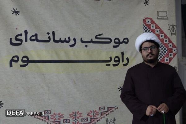 برپایی نخستین موکب رسانه‌ای کشور در مشهد