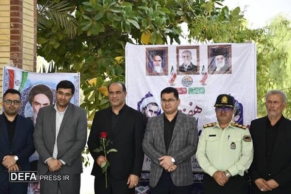 تجدید میثاق با شهدا به مناسبت هفته دولت در عسلویه