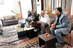 تصاویر/ مدیرکل حفظ آثار و نشر ارزشهای دفاع مقدس و مقاومت خراسان جنوبی، با خبرنگار پیشکسوت انقلاب اسلامی و دفاع مقدس دیدار کرد