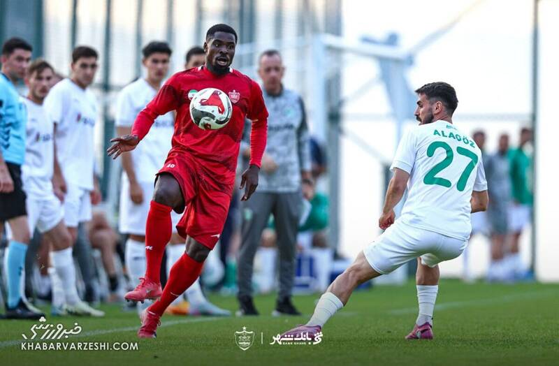 آمادگی ستاره خارجی پرسپولیس برای بازی +عکس