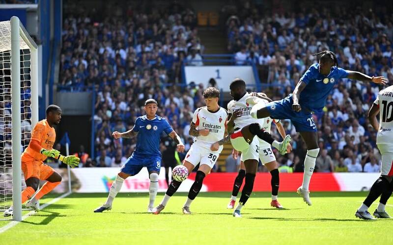 برتری پرگل چلسی مقابل میلان؛ پاقدم مودریچ خوب نبود!