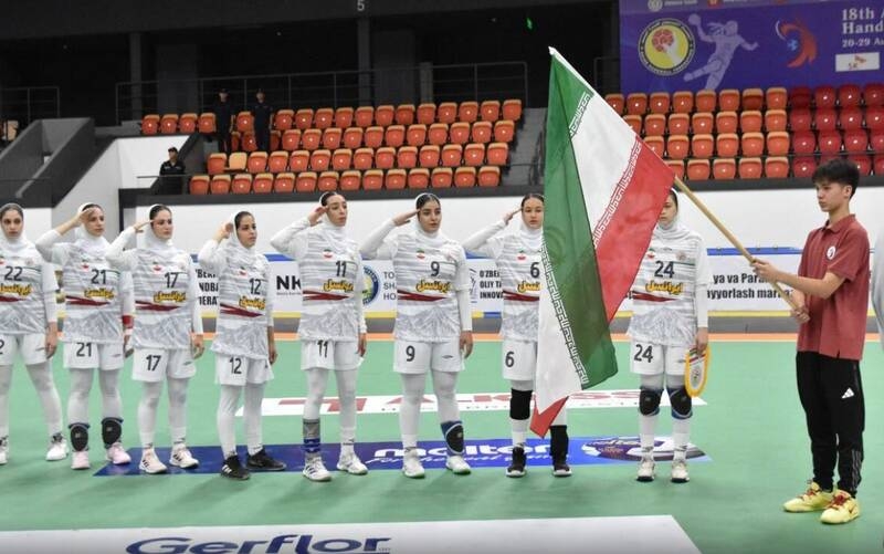 برد قاطعانه دختران هندبال ایران مقابل قزاقستان