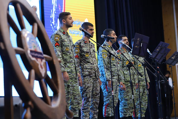 برگزاری آئین اختتامیه جشنواره ملی شعر و سرود ارتش در دانشگاه علوم دریایی امام خمینی نوشهر