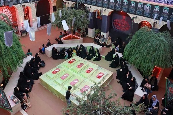 تصاویر/ آئین عزاداری دهه آخر صفر در موزه دفاع مقدس و مقاومت استان مازندران