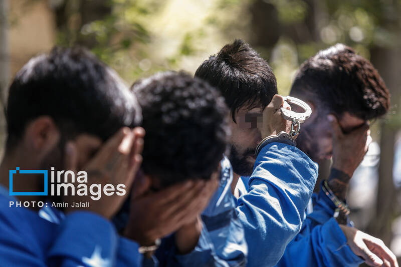 دستگیری اعضای باند سرقت خشن در شهرستان ملارد+ فیلم