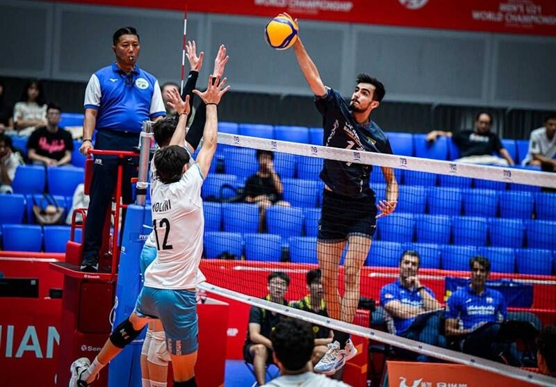 صعود جوانان والیبال ایران به یک چهارم نهایی