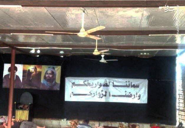 عکس/ استقبال خاص عراقی‌ها از زوار ایرانی