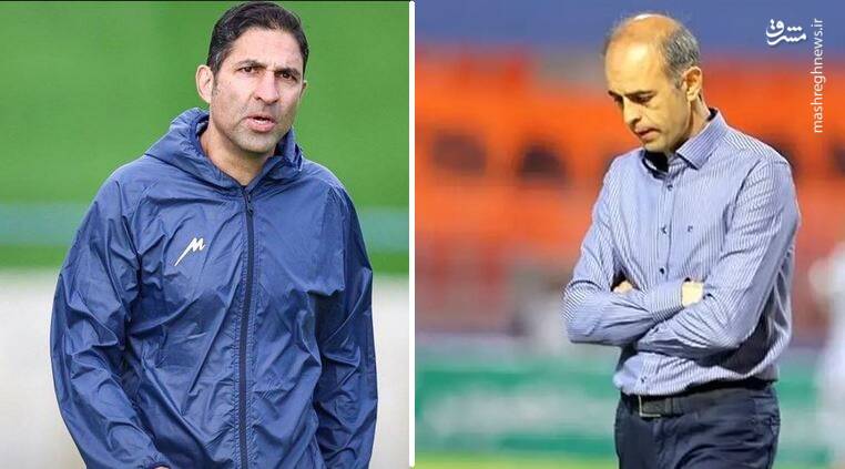 عکس زیرخاکی هاشمیان و نویدکیا پشت سر جواد نکونام