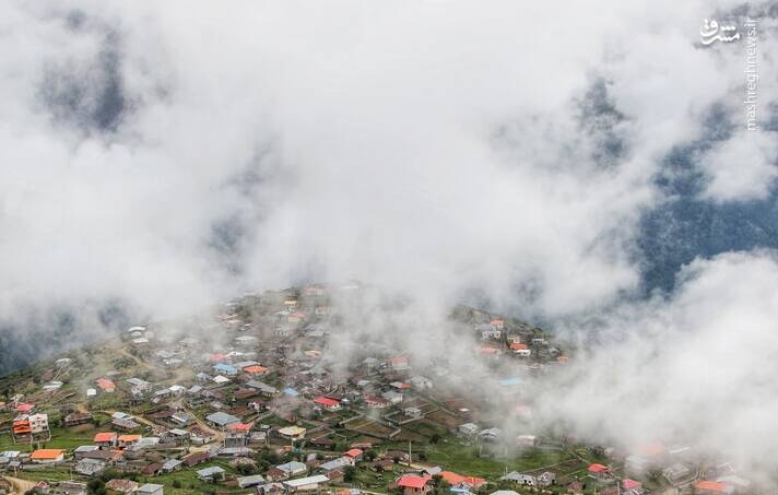 عکس/ سوادکوه بر فراز ابرها
