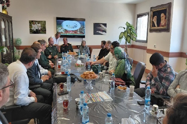 فرمانده سپاه کردستان به مناسبت روز پزشک با پزشکان بیمارستان کوثر سنندج دیدار کرد