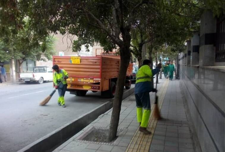 فعالیت ۳ هزار نیروی نظافت شهری در مسیر راهپیمایی جاماندگان اربعین