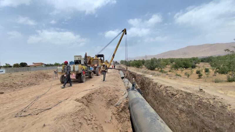 فیلم/ انتقال آب از سد طالقان به تهران