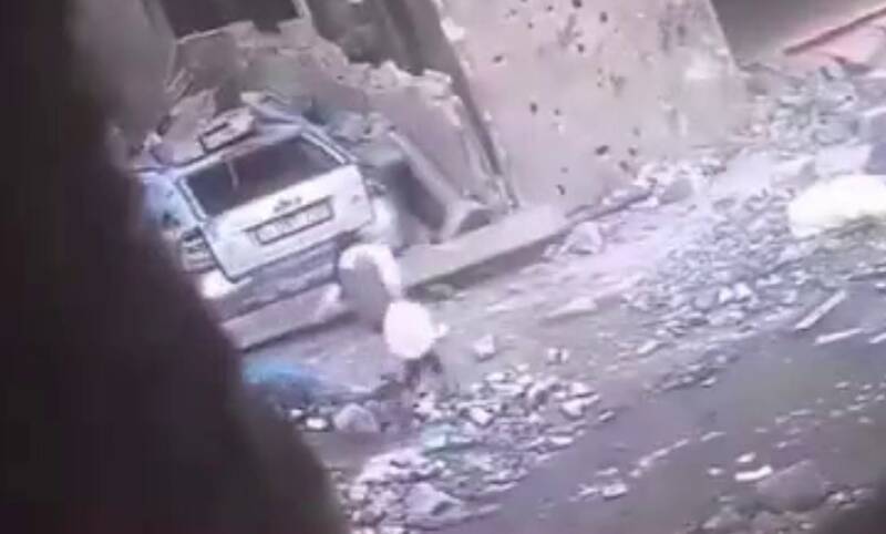 فیلم/ حمله پهپادی صهیونیست‌ها به کودک فلسطینی