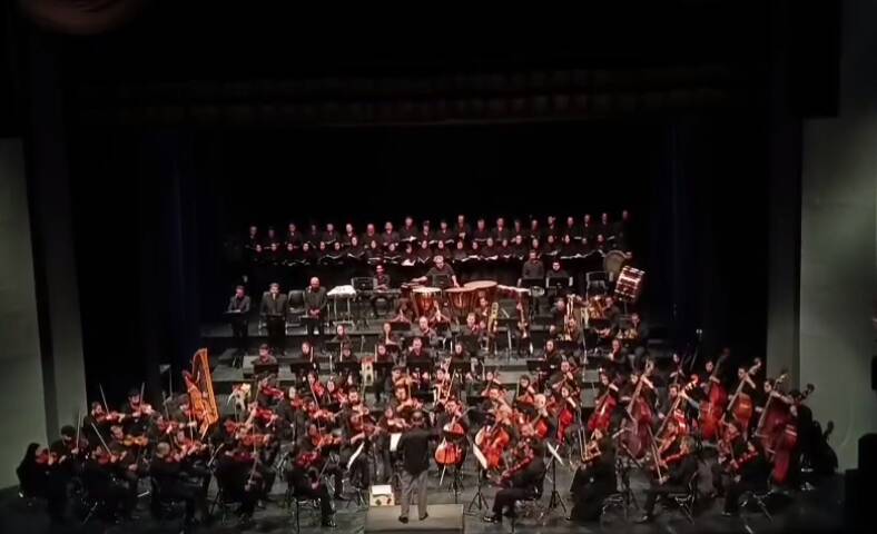 فیلم/ روایت سمفونیک از عاشورا در تالار وحدت