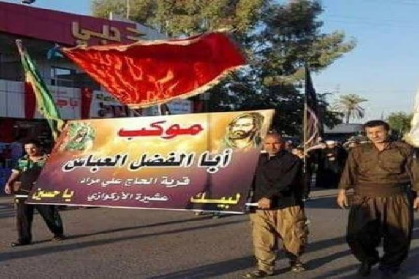 فیلم / عزاداری سرور و سالار شهیدان در کردستان عراق