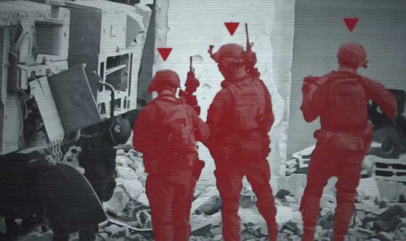 فیلم/ هدف قرار دادن سربازان و خودروهای دشمن در جبالیا