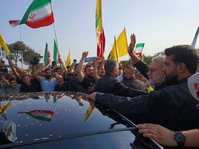 لاریجانی با رئیس مجلس لبنان دیدار کرد