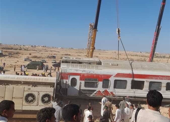 واژگونی قطار در مصر ۳ کشته و ۹۴ زخمی بر جای گذاشت