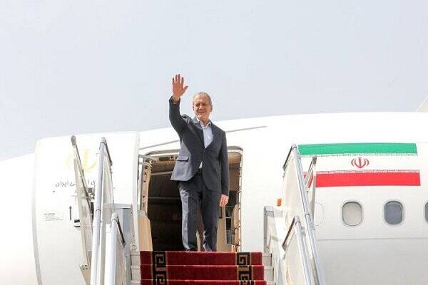 پزشکیان تهران به مقصد ایروان ترک کرد