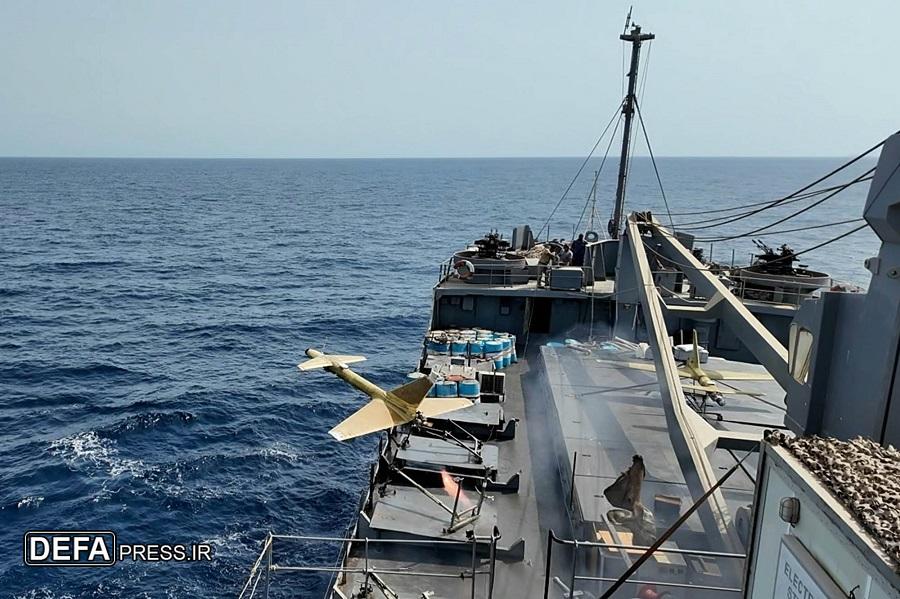 پهپاد «باور ۵» هدف خود را منهدم کرد