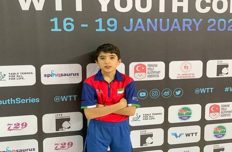 یک نقره و یک برنز برای پینگ پنگ بازان ایران در کانتندر اردن