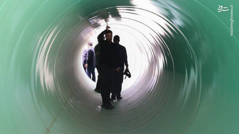 عکس/ عملیات انتقال آب سد طالقان به تهران